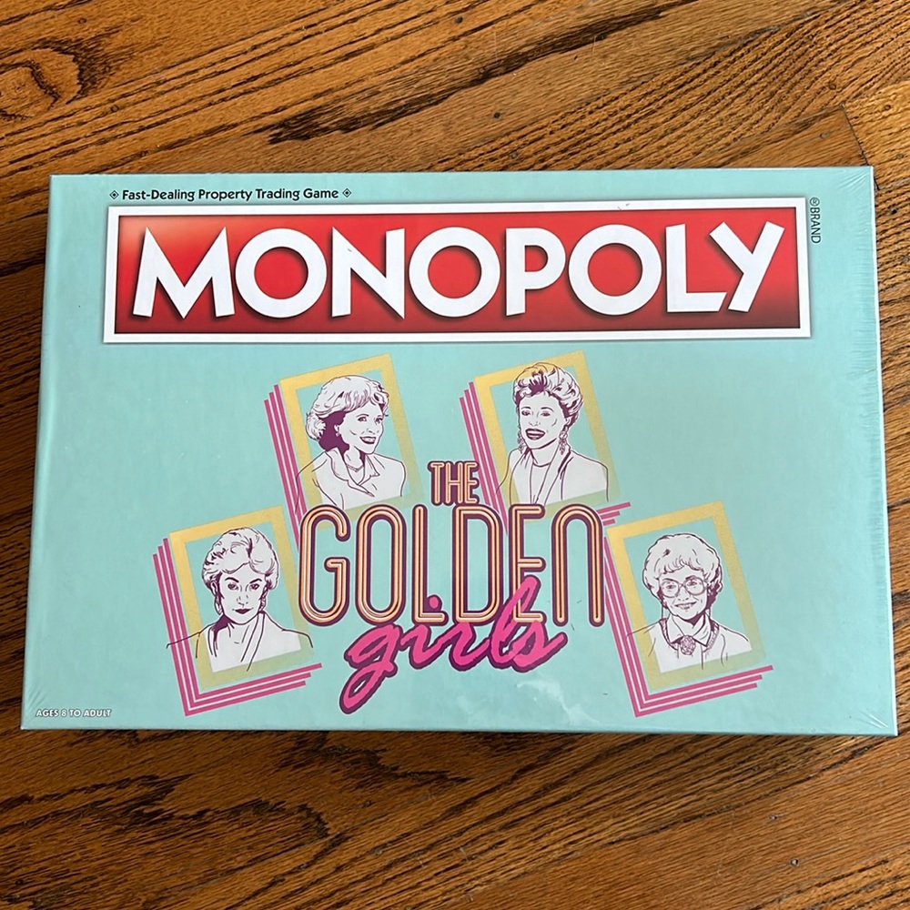 NEW Golden Girls Monopoly